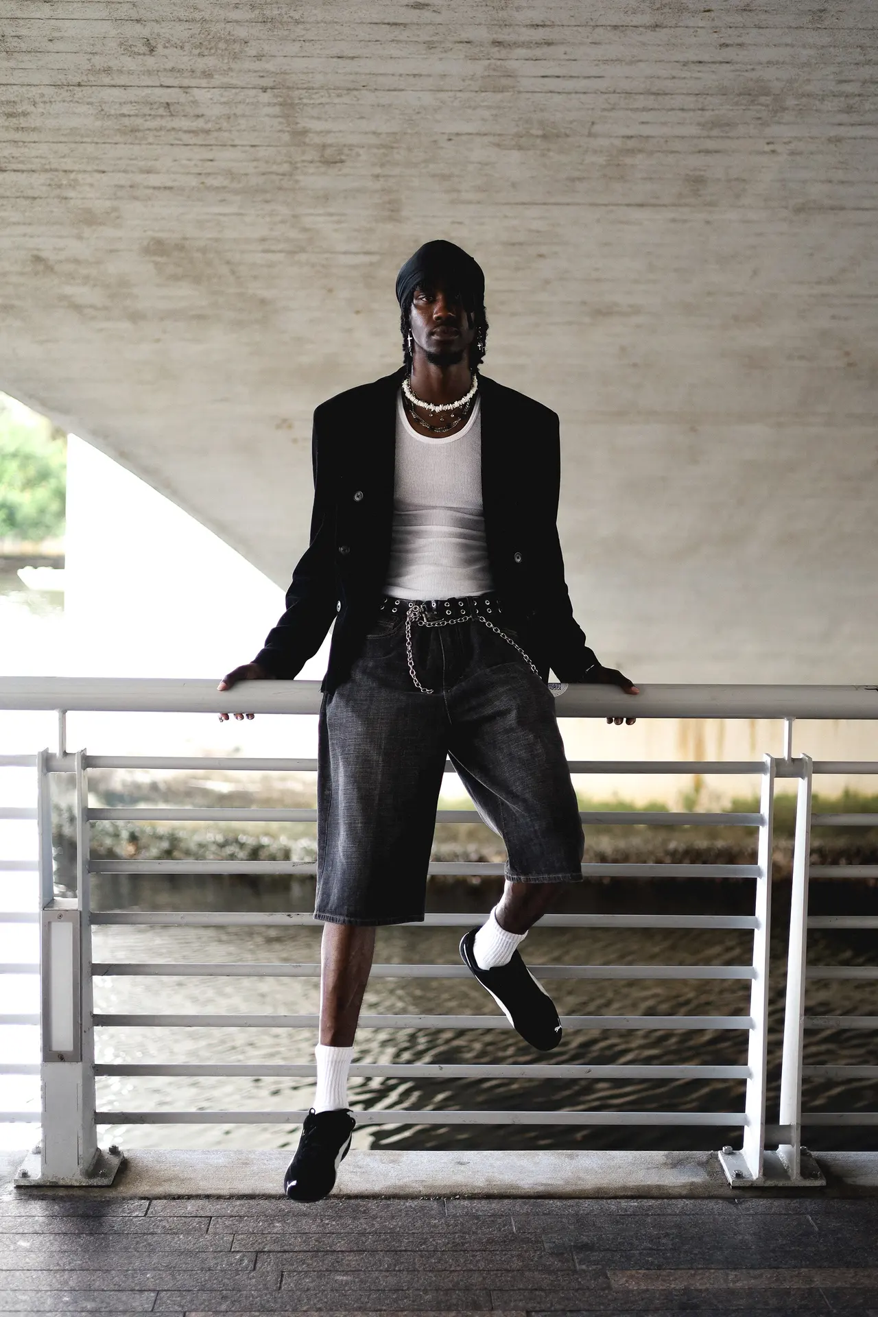 Dorvell Ferguson Jr. modeling — photos