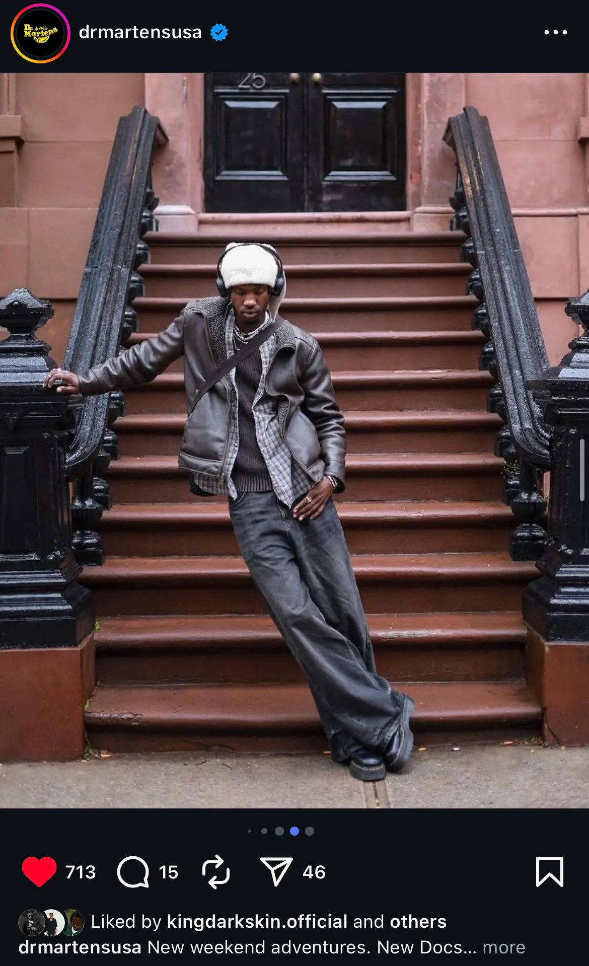 Dorvell Ferguson Jr. modeling — brand recognitions