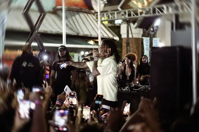 Photo by Tampa-Based Photographer on May 02, 2026. May be an image of one or more people, crowd, concert and text.